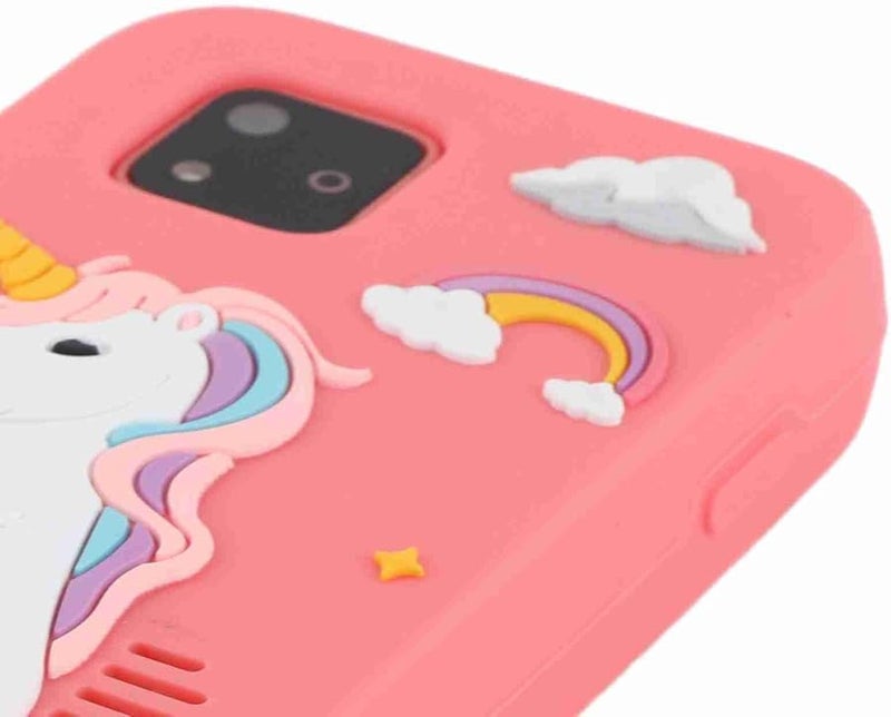 هاتف تعليمي للأطفال 2 بشاشة لمس 8 بوصة وكاميرا مزدوجة 48 ميجابكسل ومشغل MP3 ومصنوع من مادة ABS - Image 4